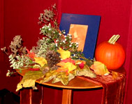 Thanksgiving altar